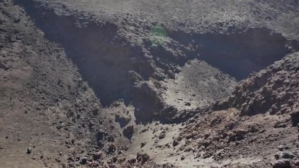 Paisagem Sobre Vulcão Etna Sicília Itália — Vídeo de Stock