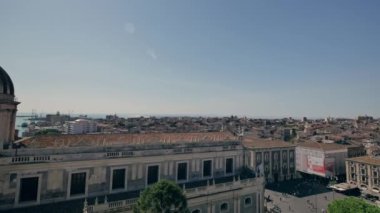 Sant 'Agata Katedrali. Sicilya, İtalya 'nın mimarisi.