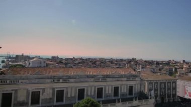 Sant 'Agata Katedrali. Sicilya, İtalya 'nın mimarisi.