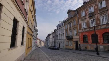 Old Town Varşova'daki Unesco Dünya Mirasları listesinde yer alıyor. Polonya'nın ana tarihi cazibe capitol turistler için. Ekim, 2018