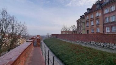 Varşova Barbican. Mimarlık tarihi kent, Varşova, Polonya.