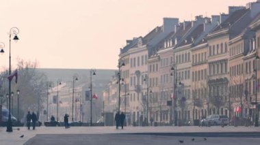 Old Town Varşova'daki Unesco Dünya Mirasları listesinde yer alıyor. Polonya'nın ana tarihi cazibe capitol turistler için. Ekim, 2018