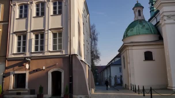 Die Warschauer Altstadt Steht Auf Der Unesco Liste Des Weltkulturerbes — Stockvideo