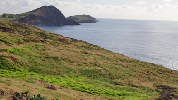 Понта Сан Lourenco Передвиборну Найкрасивішим Острові Мадейра — стокове відео