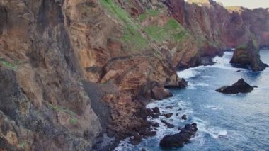Ponta de Sao Lourenco. Madeira Adası en güzel izinde.