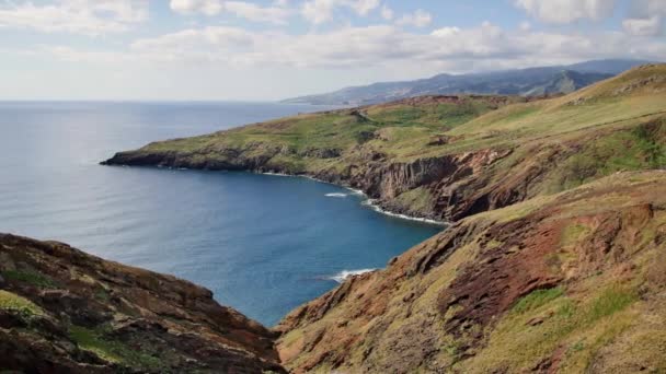 Ponta Sao Lourenco Sendero Más Hermoso Isla Madeira — Vídeos de Stock