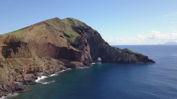 Ponta Sao Lourenco Sendero Más Hermoso Isla Madeira — Vídeos de Stock