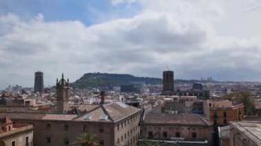 Barselona, İspanya şehir manzarası