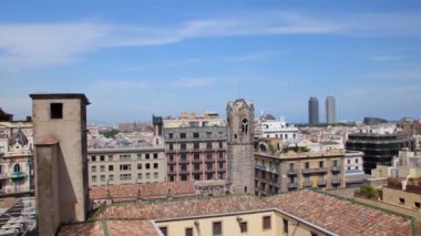 Barselona, İspanya şehir manzarası