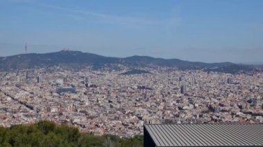 Görüntü: Castell de Montjuic, Barcelona, İspanya. 