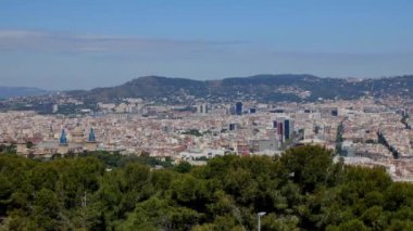 Görüntü: Castell de Montjuic, Barcelona, İspanya. 
