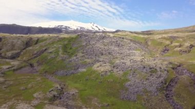 Saefellsjokull, İzlanda 'da dağlar ve buzullar