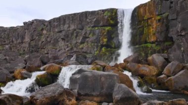 Thingvellir in İzlanda, Golden Circle 'ın ana cazibesi.