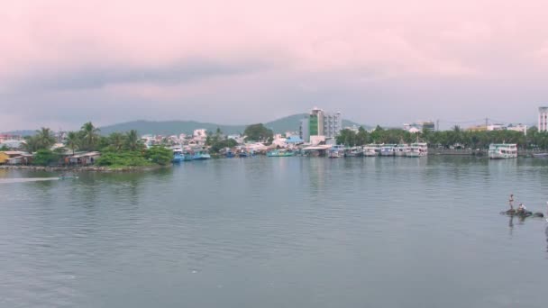 Panorama Över Phu Quoc Byn Vietnam — Stockvideo