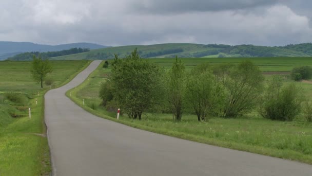 Paisagem Rural Bieszczady Mountains — Vídeo de Stock