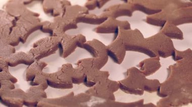 Noel için zencefilli kurabiye hazırlıyorum..