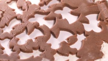 Noel için zencefilli kurabiye hazırlıyorum..