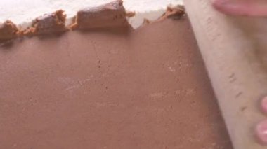 Noel için zencefilli kurabiye hazırlıyorum..