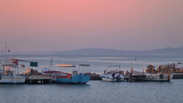 Korfu Adası Nın Simgeleri Vlacherna Manastırı Yunanistan — Stok video