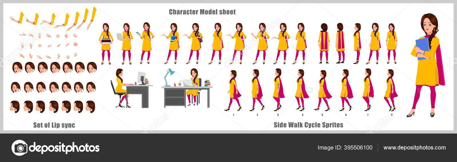 Create a walk cycle (Free Project files) - Kashu