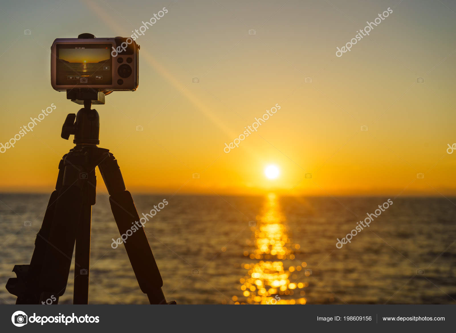 Caméras Professionnelles Prenant Film Photo Vidéo Coucher