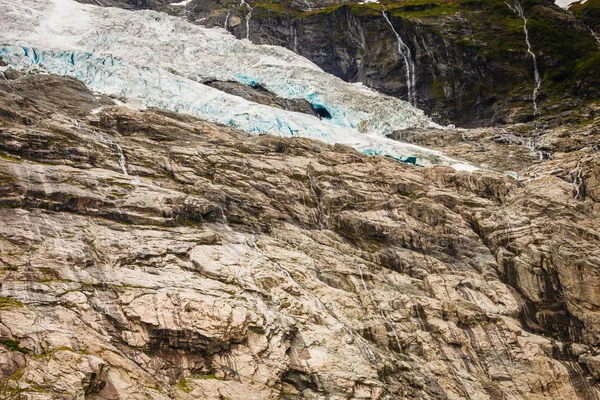 Boyabreen Glacier Fjaerland Området Sogndal Kommun Sogn Fjordane Län Norge — Stockfoto