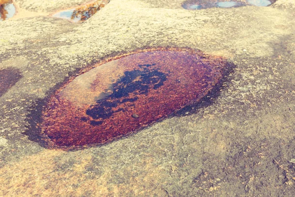 Фон Природного Камня Текстура Грубой Поверхности Горной Породы Водой — стоковое фото