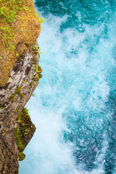 Touristenattraktion Norwegen Europa Gudbrandsjuvet Wasserfälle Tal Zwischen Valldal Und Trollstigen — Stockfoto