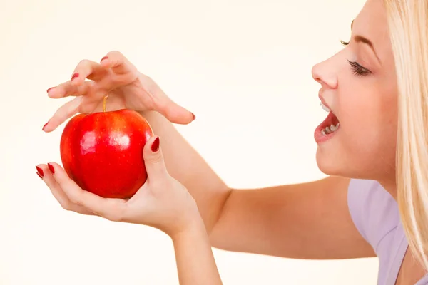 Fruit Voedsel Bron Van Vitamines Goede Gezonde Voeding Concept Gelukkige — Stockfoto