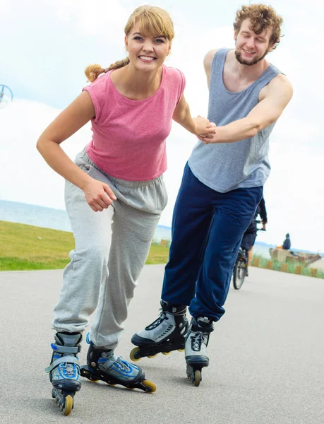 Vacanze Attive Esercizi Concetto Relazione Giovane Donna Vestita Con Abiti — Foto Stock