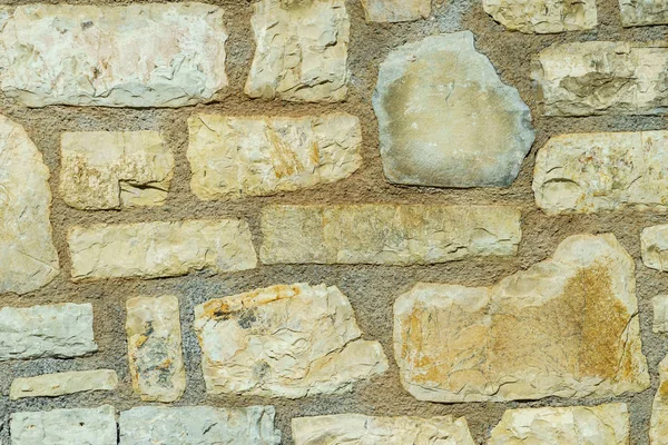 Pared Hecha Ladrillos Piedra Textura Fondo Estilo Antiguo Detalles Arquitectónicos — Foto de Stock