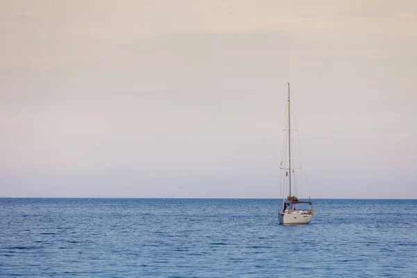 Vattensporter Semester Rekreation Och Avkoppling Havet Eller Sjön Yacht Segelbåt — Stockfoto