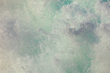 Mavi beyaz okyanus su dalga köpüğü arka plan