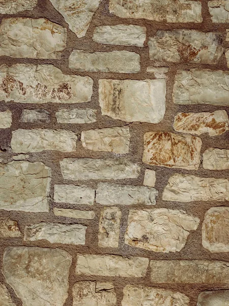 Wall Made Stone Bricks Texture Background Ancient Style Architectural Details — Stock Photo, Image