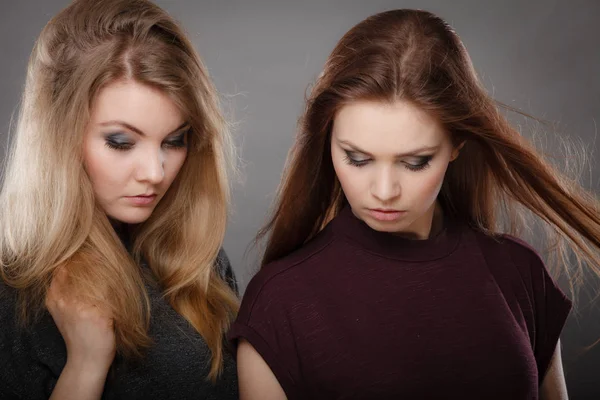 Schoonheid Mode Van Vrouw Aantrekkelijke Glamoureuze Mooie Meisjes Portret Van — Stockfoto