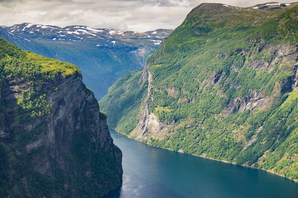 Geirangerfjord στη Νορβηγία — Φωτογραφία Αρχείου