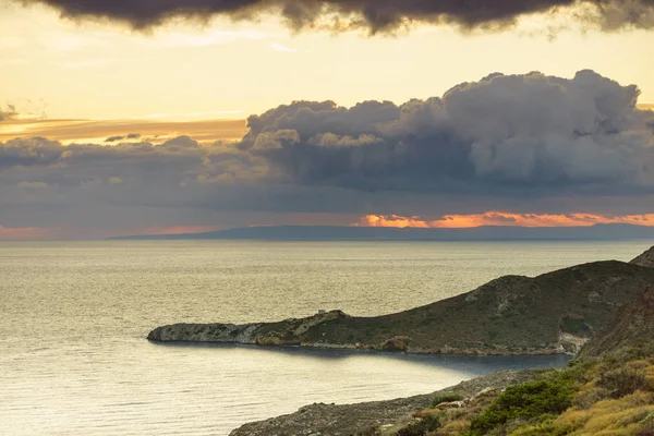 Costa griega en el Peloponeso, Península de Mani — Foto de Stock