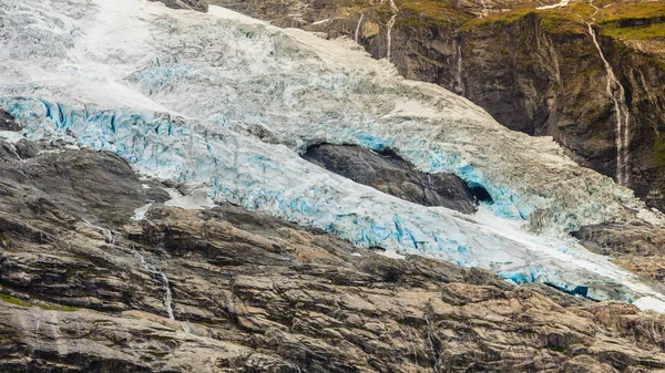 노르웨이 boyabreen 빙하 — 스톡 사진