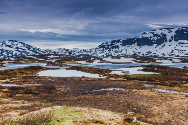 Norge natursköna bergslandskap. — Stockfoto