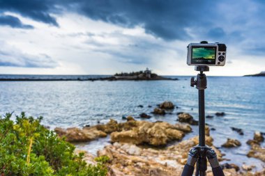 Kamera Agios Fokas Laconia, resim çekmek