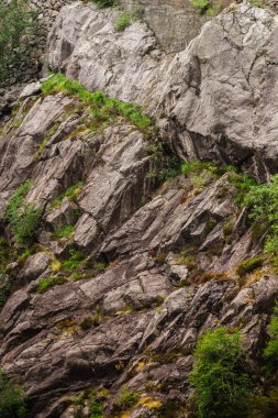 Taş duvar doku kaba kaya yüzeyi arka