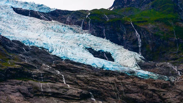 Boyabreen Glacier in Norway — Stock Photo, Image