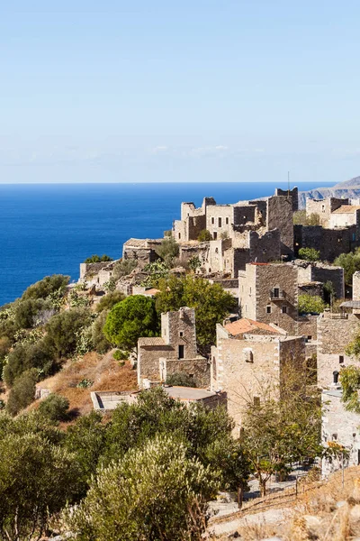 Mani, Yunanistan 'da Vathia köyünde eski kule evler