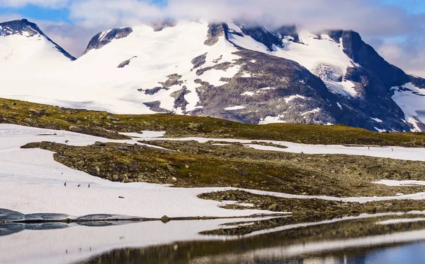 Sognefjellet Langlauf, Norwegen — Stockfoto