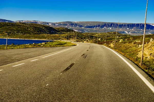 Útkereszteződés Hardangervidda Plateau, Norvégia — Stock Fotó