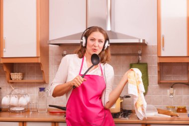 Ev hanımı cook mutfak