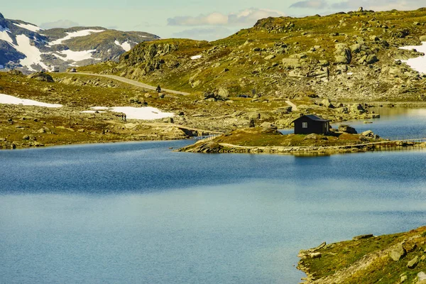Berglandschaft. norwegische Route sognefjellet — Stockfoto
