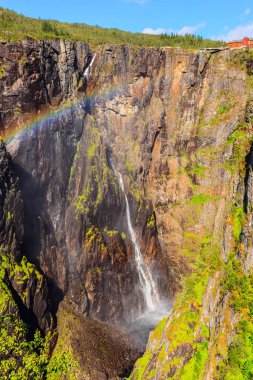 Rainbow ile voringsfossen Şelalesi, Norveç