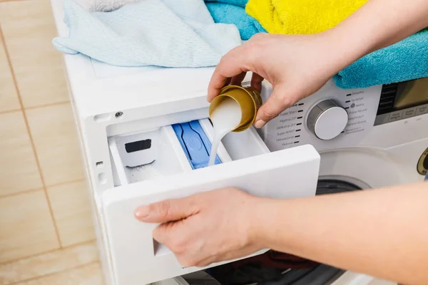 Laundry washing powder detergent — Stock Photo, Image