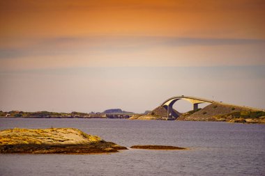 Norveç'te Atlantik yol